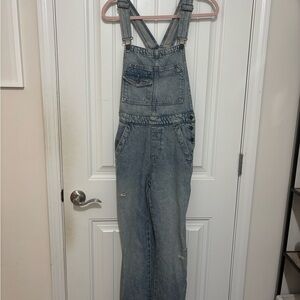 Blue Denim Overalls